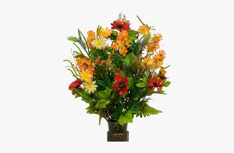 Lg1586 Wildflower, Lilac And Daisy - Flower Bouquet, transparent png download