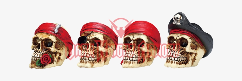 Pirate Skull Set, transparent png download