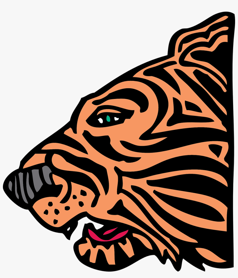 How To Set Use Tiger Head Clipart, transparent png download