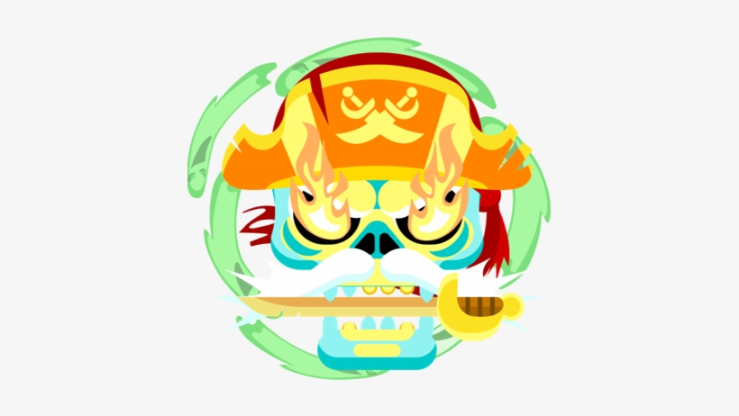 The Pirate Skull - Knife Hit Pirates, transparent png download