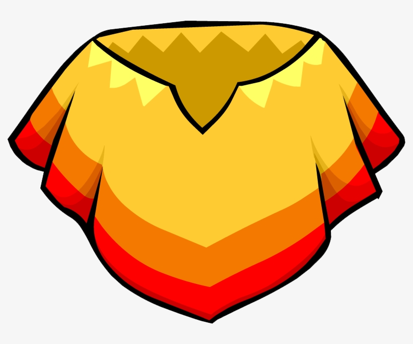 Mexican Hat Clipart Free - Poncho Png, transparent png download