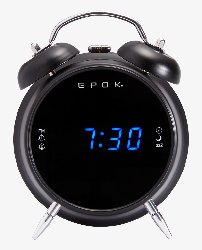 Dual Alarm Clock Rr90epokn Epok® Bigben Packshot - Big Ben Radio Reveil, transparent png download