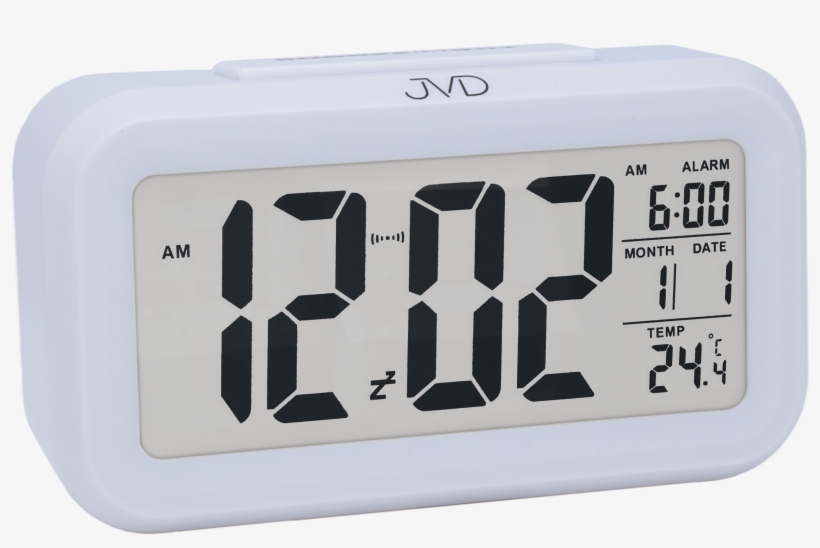Digital Alarm Clock Jvd Sb18 - Digitální Budík, Budíky, transparent png download