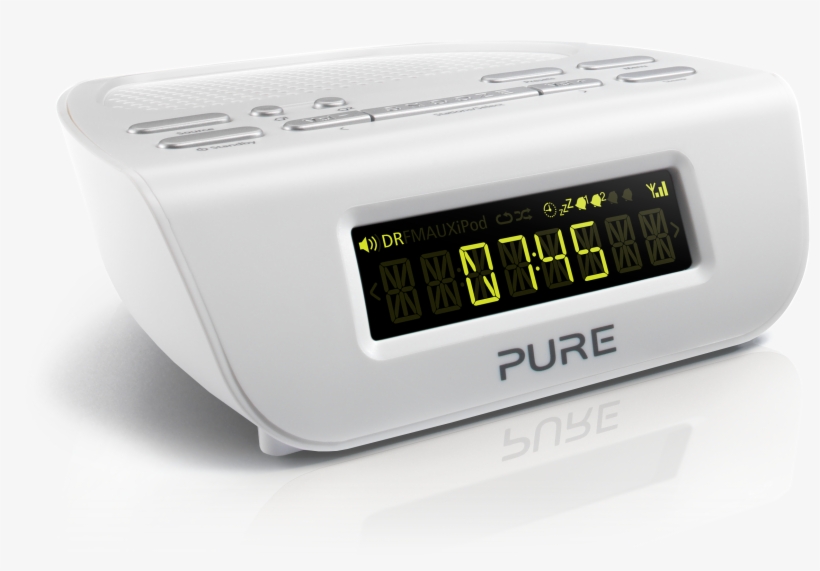 Siesta Mi Series 2 - Pure Siesta Mi Series 2 Radio Alarm Clock (white), transparent png download