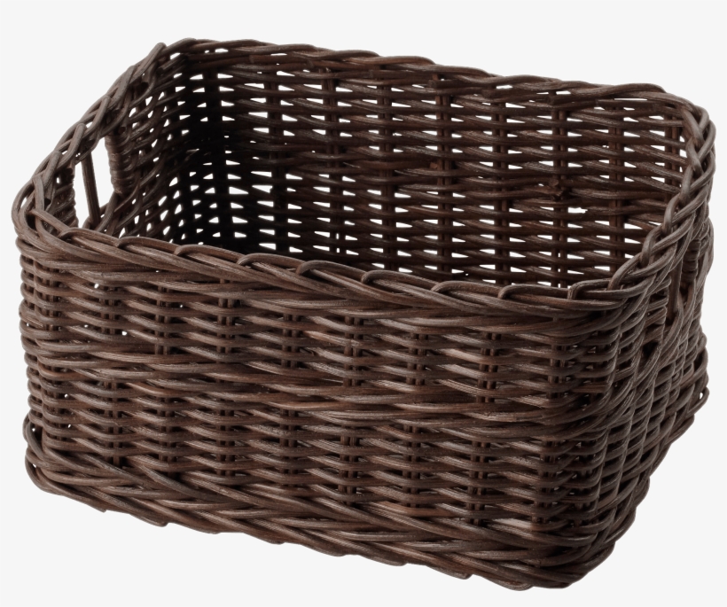 Dark Brown Ikea Basket - Ikea Basket, transparent png download