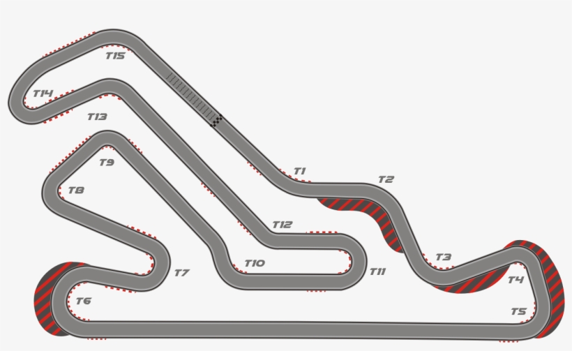 "pro Track," Was Designed By Kart Racing Champion Alan - Racing Track Maps, transparent png download
