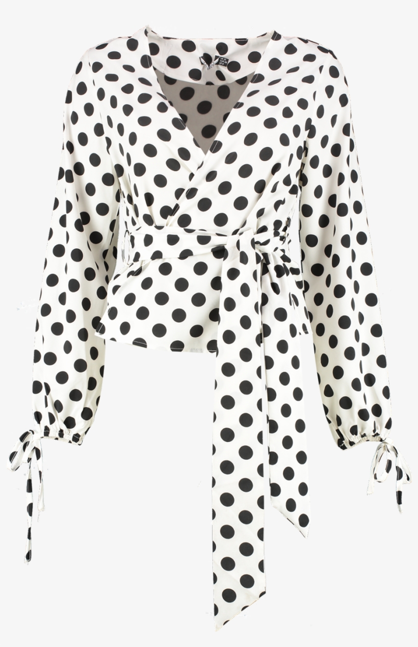 Polka Dot Slip Dress - Dress, transparent png download