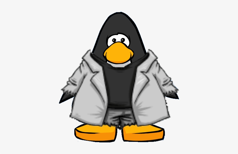 Scientific Lab Coat Player - Club Penguin Dark Green Penguin, transparent png download