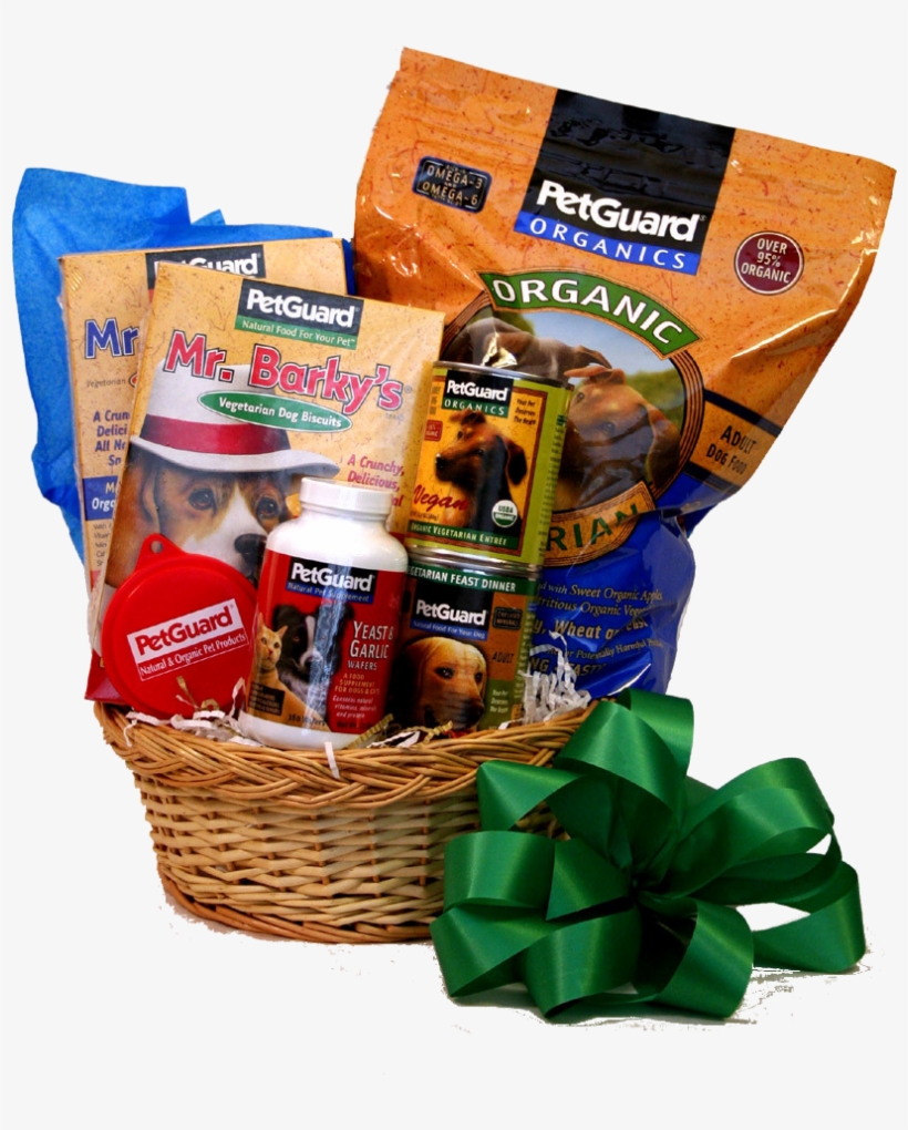 Vegitarian Dog Gift Basket - Transparent Dog Gift Basket, transparent png download