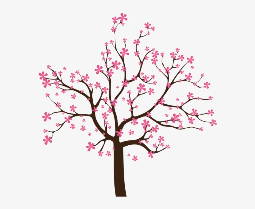 Pin By Marina ♥♥♥ On Jardim Ii - Spring Tree Clipart, transparent png download