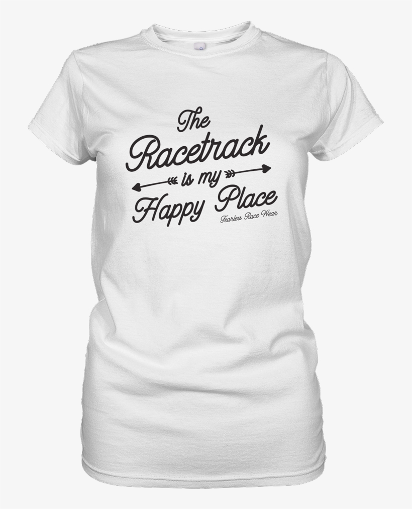 Racetrack Is My Happy Place™ - Calligraphy, transparent png download