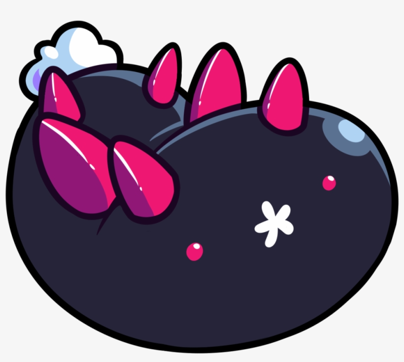 Pokémon Sun And Moon Pink Purple Magenta - Pokemon Sun And Moon Pyukumuku, transparent png download
