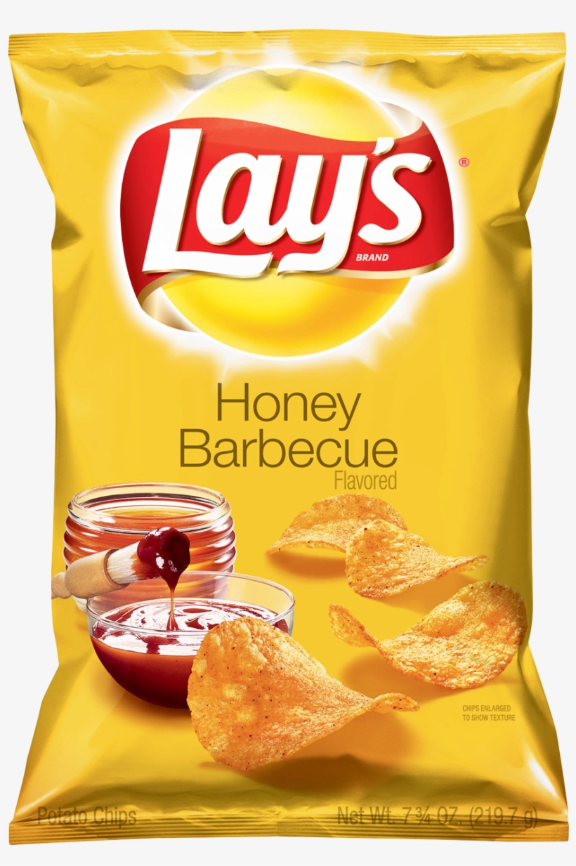 Lays Potato Chips Pack Png Image - Lay's Honey Barbecue, transparent png download