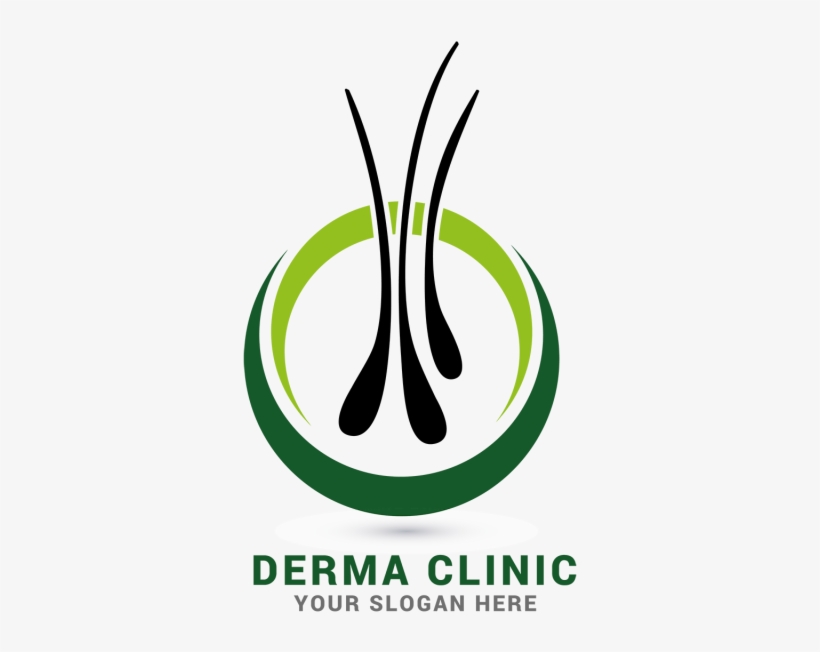 Hair Care Dermatology Logo Icon Medical Diagnostics - Hair Follicle Vector, transparent png download