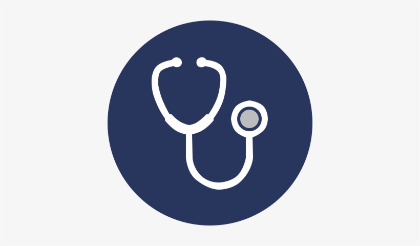 Medical Industry - Stethoscope Icon Circle, transparent png download