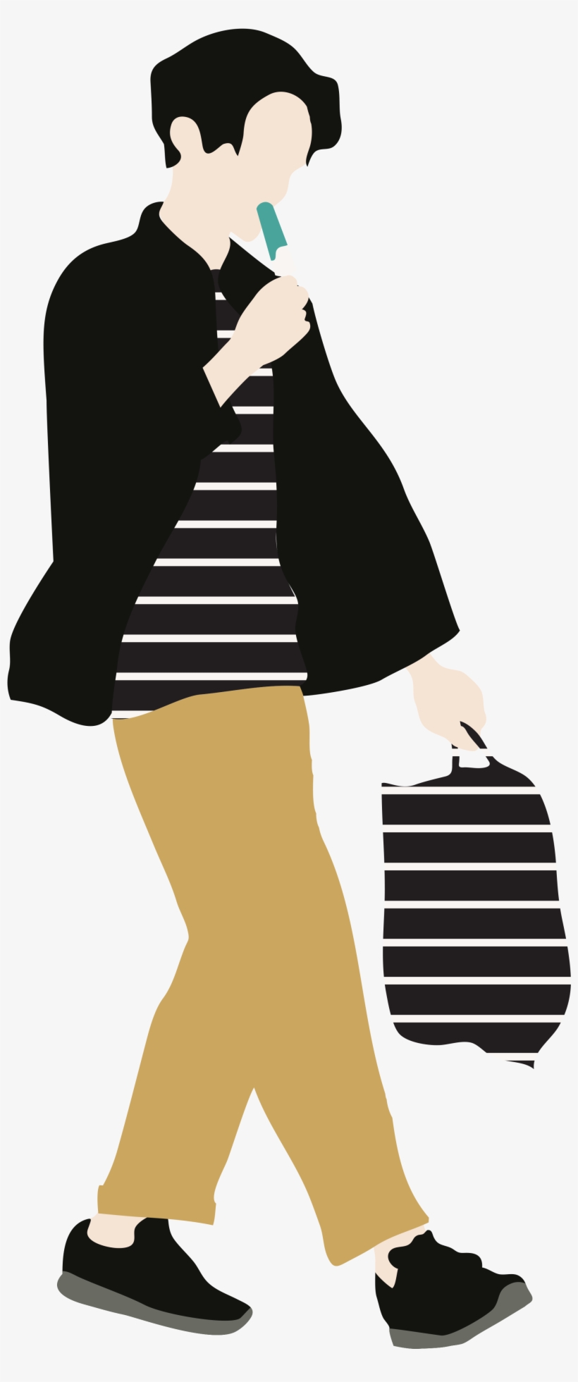 15 Vector Common People Pack - Toffu Vector Entourage For Post Digital, transparent png download