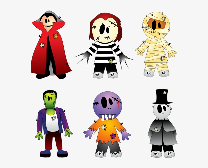 Halloween Transparent Creepy Collection - Clipart Of Halloween, transparent png download
