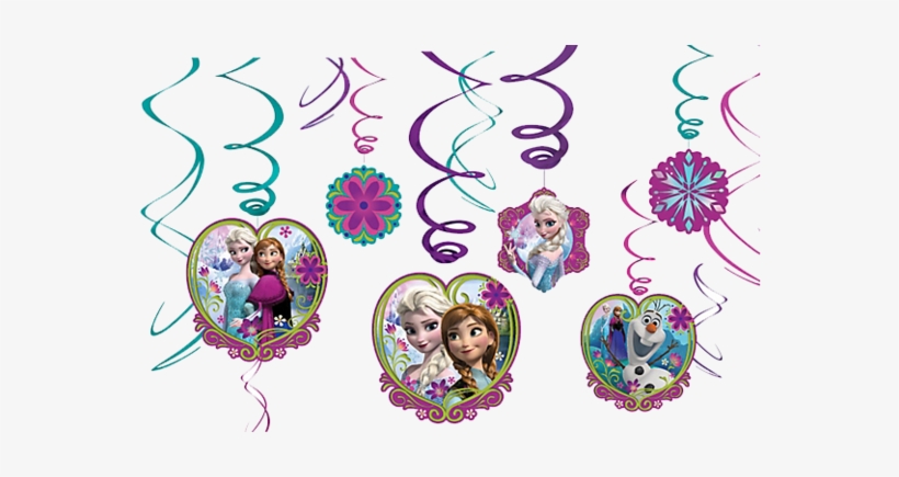 Get In Touch Quickly To Grab Yourself A Wee Bonus - Disney Frozen Birthday Dangling Swirl Cutouts (12), transparent png download