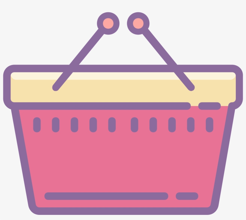 Shopping Basket Icon - Icon, transparent png download