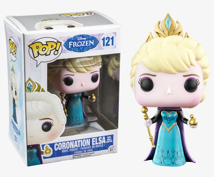 Elsa With Orb And Spectre Pop Vinyl Figurine - Disney Princess Pop Toys, transparent png download