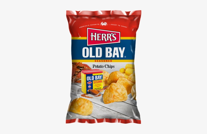 Herr's ® Old Bay Potato Chips - Herr's Old Bay Chips, transparent png download