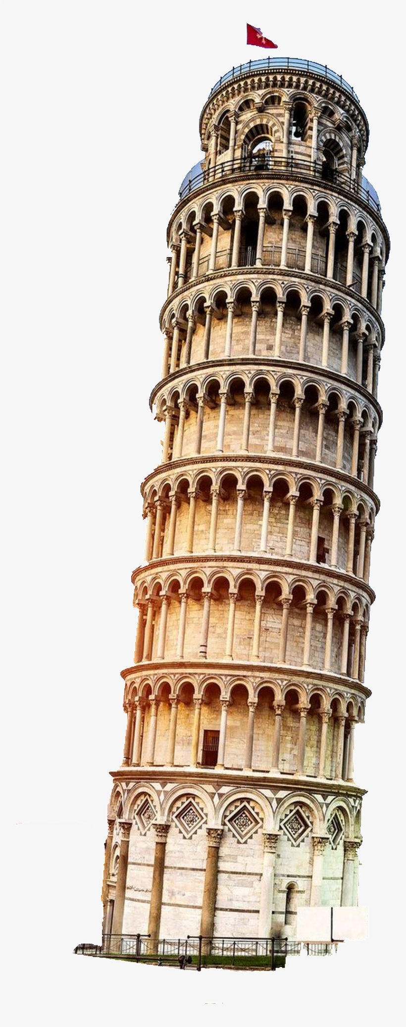 Hand Drawn Cartoon Pizza Leaning Tower Transparent - Piazza Dei Miracoli, transparent png download