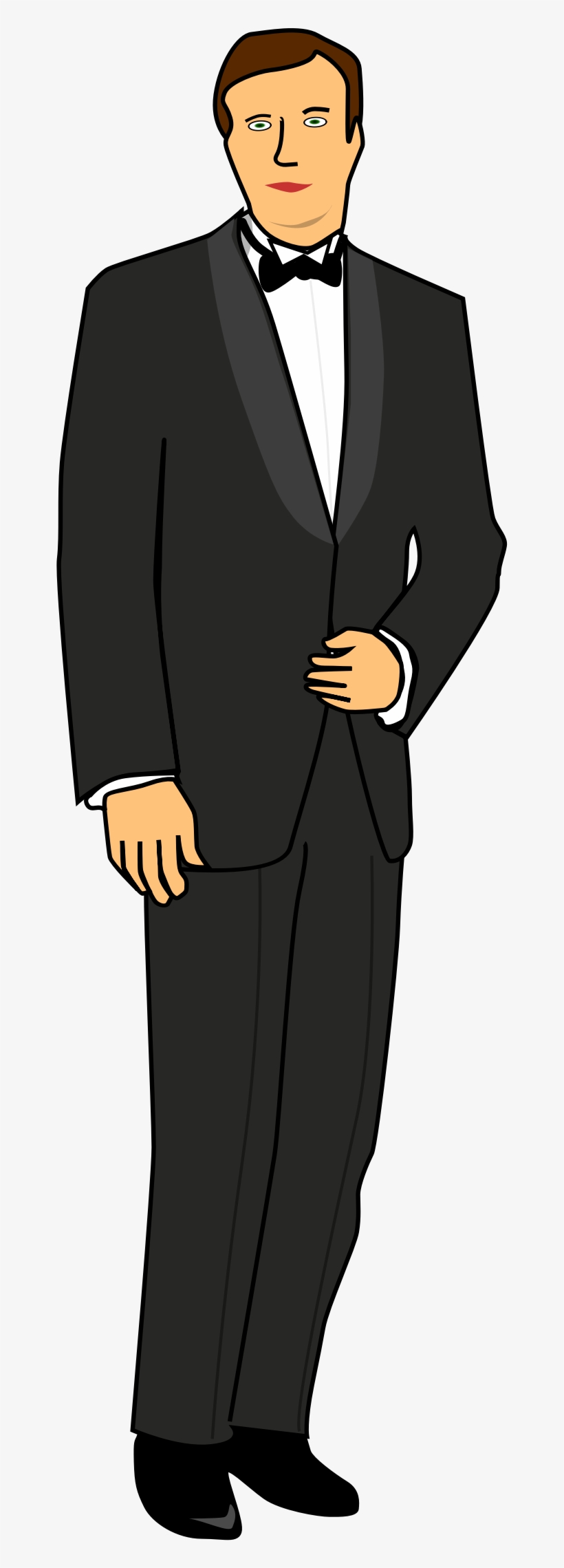 People, Man, Wedding, Bride, Groom, Stand, Suit - Groom Clipart, transparent png download