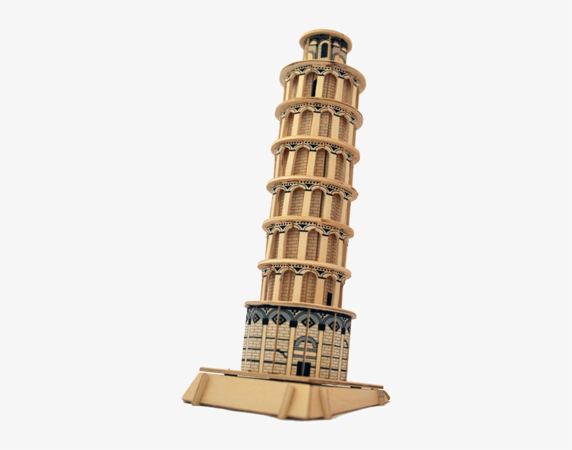In Honor Of The "home" Of Pizza, We Have This 3d Leaning - Observation Tower, transparent png download