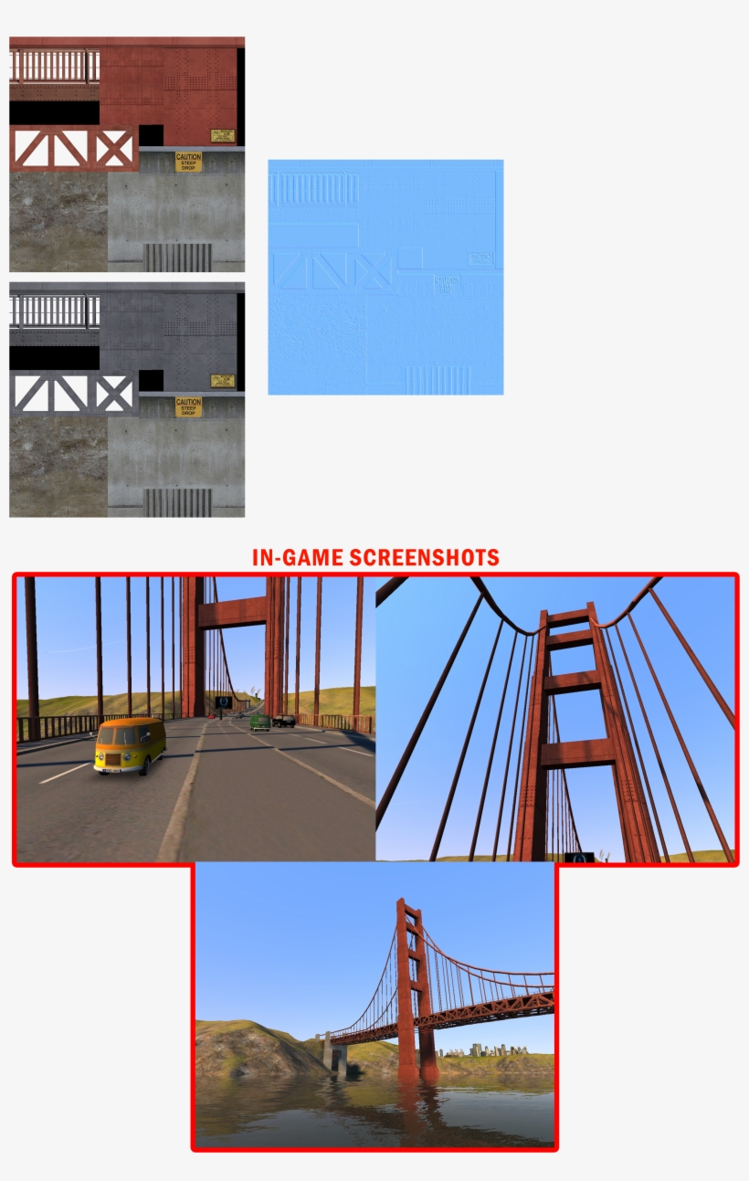 Click For Full Sized Image Golden Gate Bridge - Bailey Bridge, transparent png download