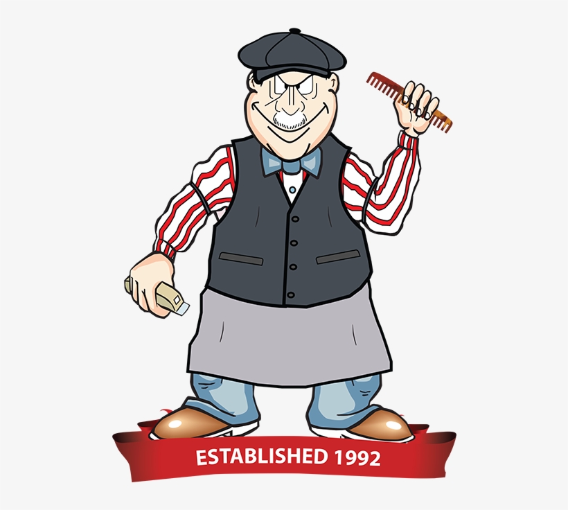 First Hair Cut Certificate - Barber Png Cartoon, transparent png download
