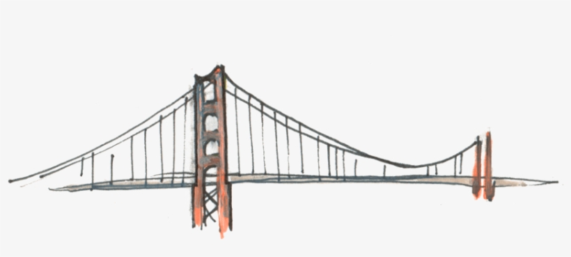 Category - Self-anchored Suspension Bridge, transparent png download