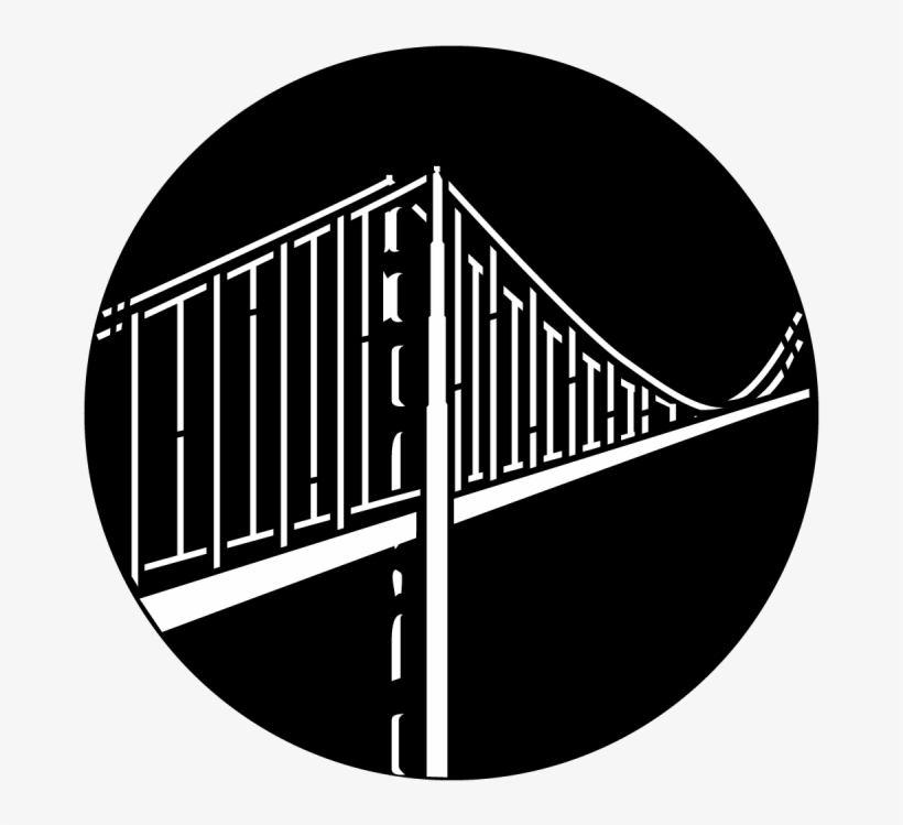 Golden Gate Bridge - Apollo Golden Gate Bridge Steel Gobo Ms-4156, transparent png download