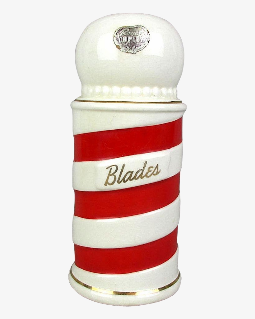 Shaped Like A Red And White Barber Pole, This Vintage - Razor, transparent png download