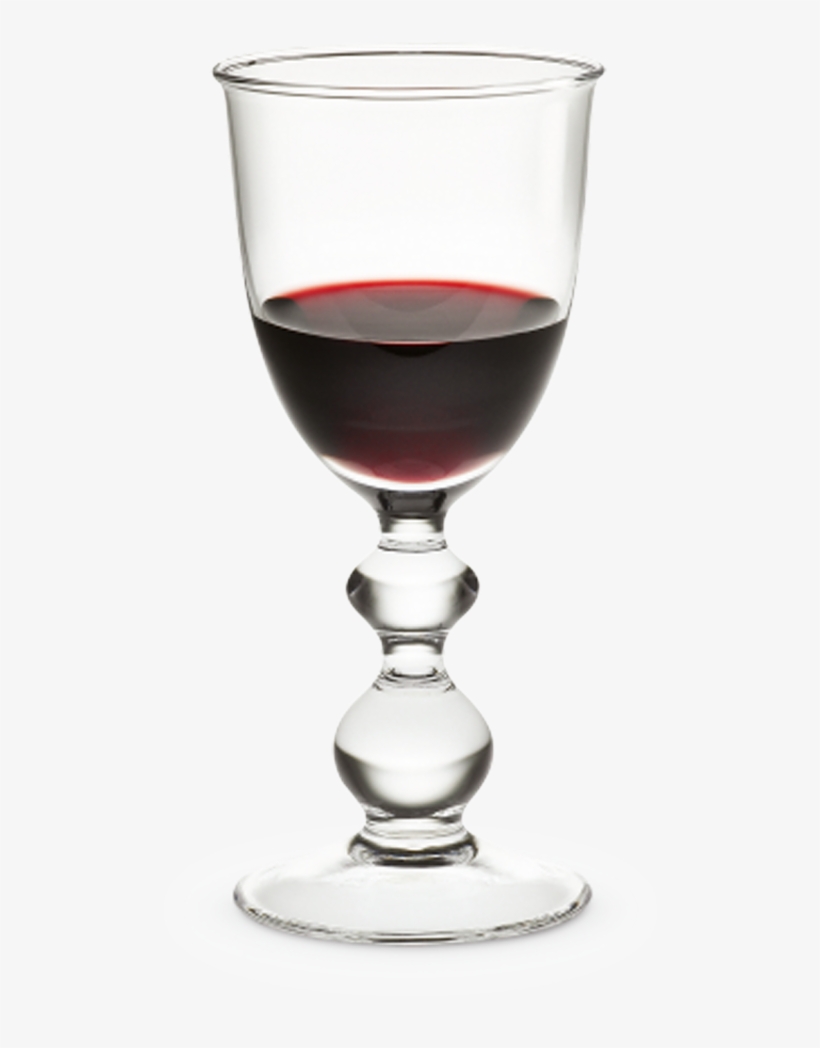 Charlotte Amalie Red Wine Glass Clear 23 Cl - Holmegaard Charlotte Amalie Glass Of Red Wine 23cl, transparent png download