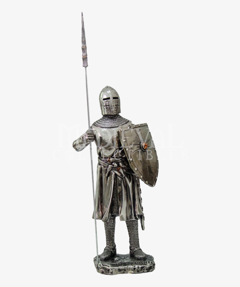 By Hattie - Crusader Knight 7" Statue 8872, transparent png download