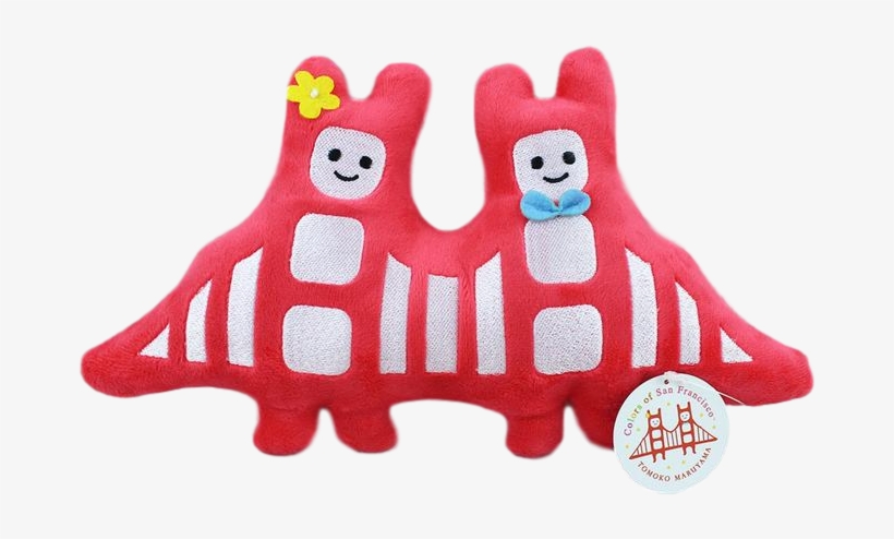 Golden Gate Bridge Plush Toy - Golden Gate Bridge, transparent png download