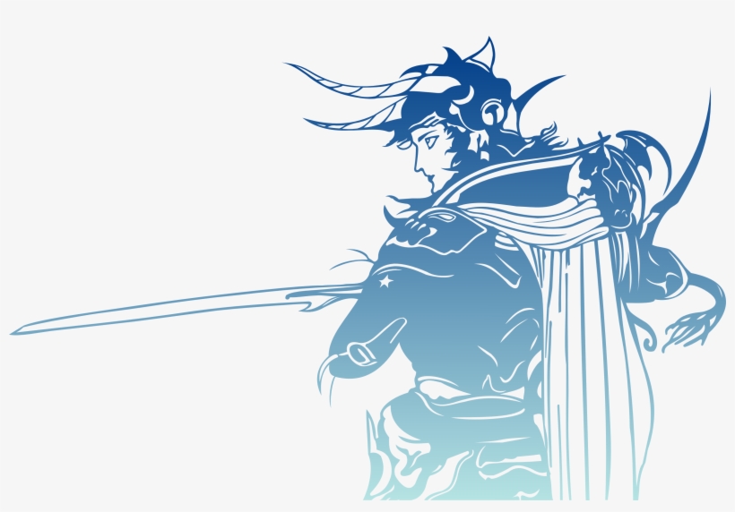 Picture Free Download The Final Fantasy - Final Fantasy I Logo, transparent png download