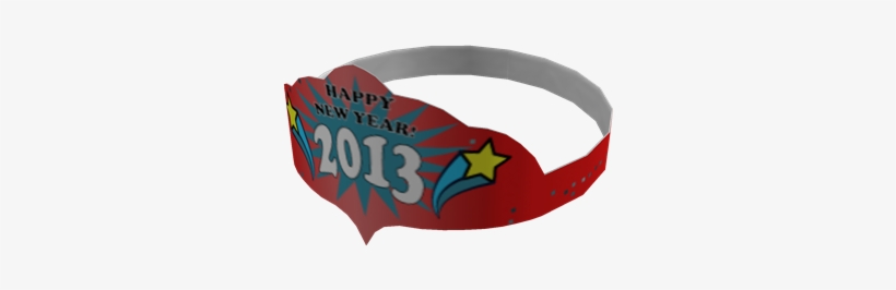 2013 New Year's Crown - Roblox, transparent png download