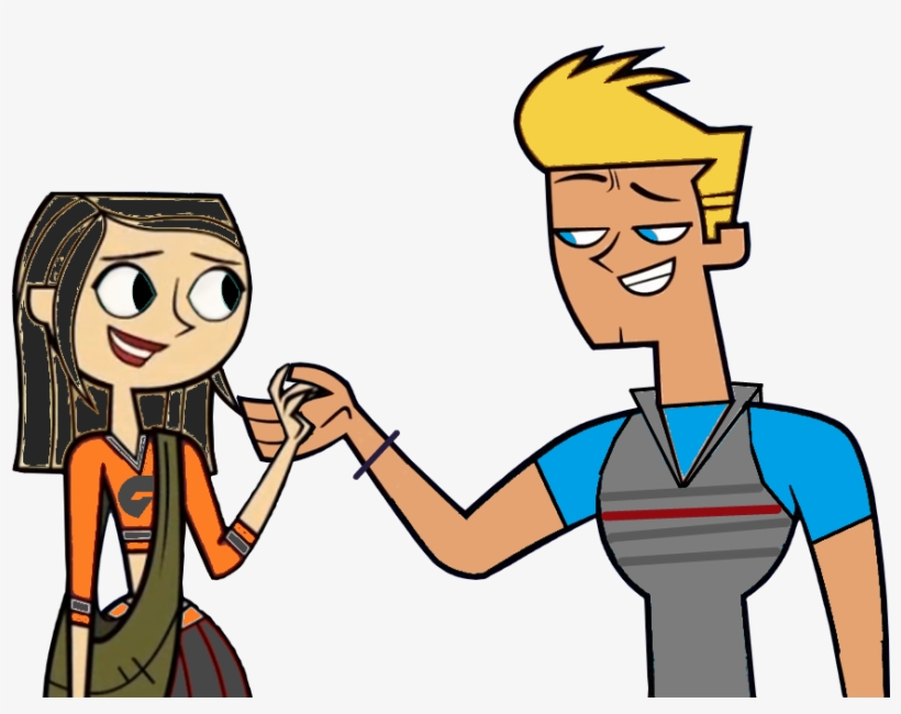 Jennifer Cameron Jarrod Holding Hands - Cartoon, transparent png download