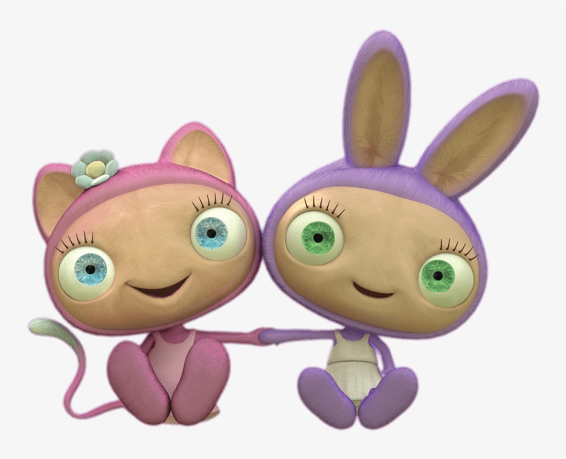 Waybuloo De Li And Lau Lau Holding Hands Png - Waybuloo De Li And Lau Lau, transparent png download