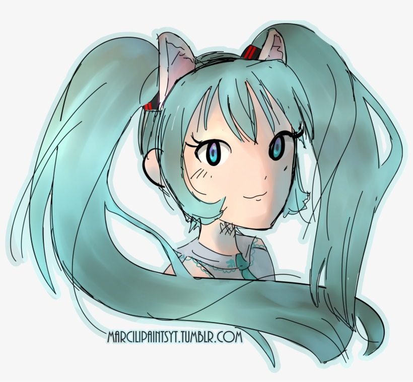 【fan Art】- Hatsune Miku - Art, transparent png download
