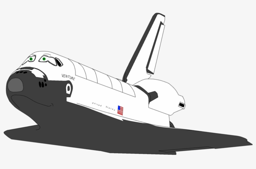 Shuttle White Background Photos - Space Shuttle No Background, transparent png download