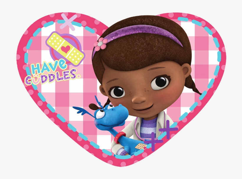 Doc Mcstuffins In A Heart, transparent png download