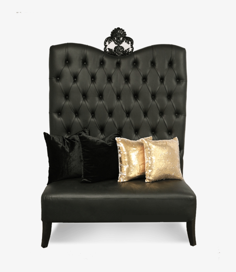 High Back Sweet Heart, King Throne Rental Atlanta Georgia - Atlanta, transparent png download