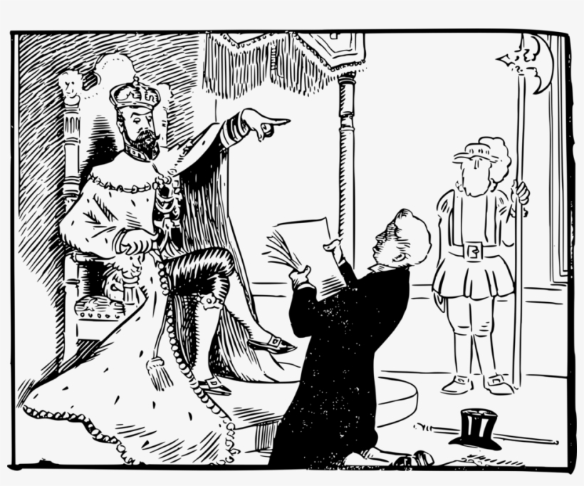 Black And White King Throne Computer Icons Fallacy - Rude King, transparent png download