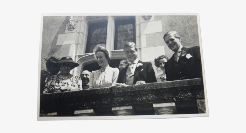 The Newlyweds With Their Guests - Wallis Simpson Atatürk, transparent png download