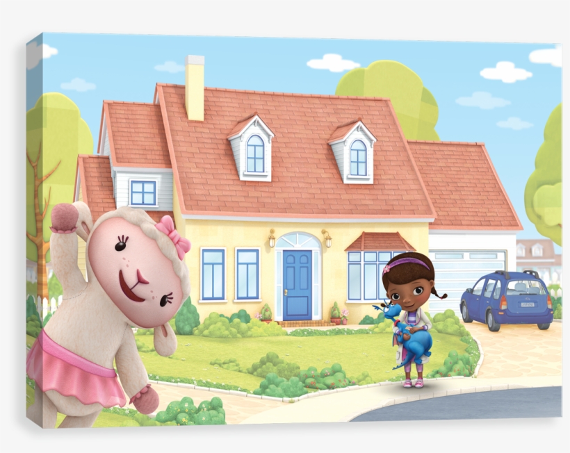 Doc Mcstuffins House - Cartoon, transparent png download