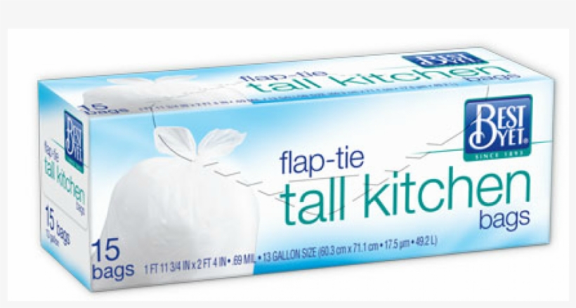 Best Yet Tall Kitchen Trash Bags - Best Yet Tall Kitchen Bags, transparent png download