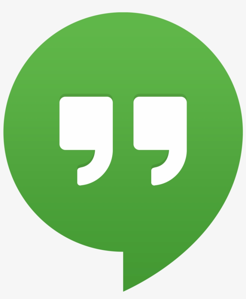 Google Hangouts - Google Hangouts Logo, transparent png download
