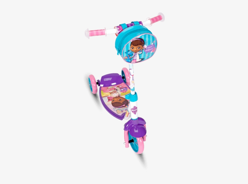 Disney Doc Mcstuffins Girls' 3-wheel Scooter - Doc Mcstuffins, transparent png download